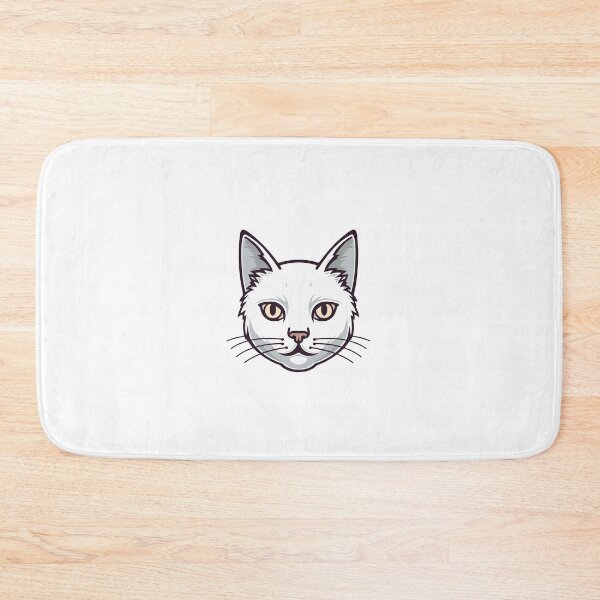 Item preview, White Cat designed and sold by Bibiirano Store.