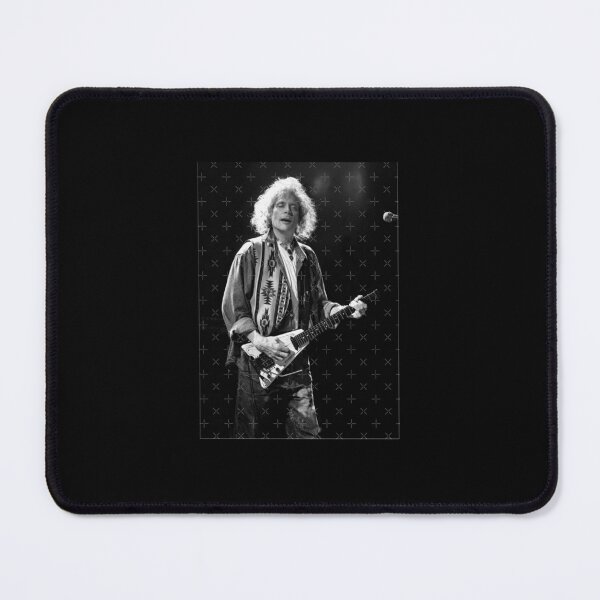 Item preview, Leslie West Mountain BW Photographer 1 designed and sold by KhalesPelha.