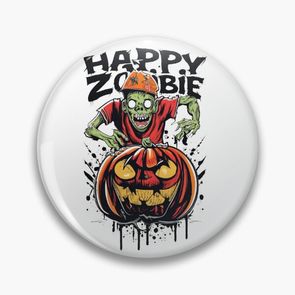 Item preview, Spooktacular Halloween Vibes with Our Happy Zombie Tee! ? designed and sold by pavelrmata.