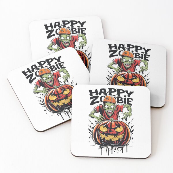 Item preview, Spooktacular Halloween Vibes with Our Happy Zombie Tee! ? designed and sold by pavelrmata.
