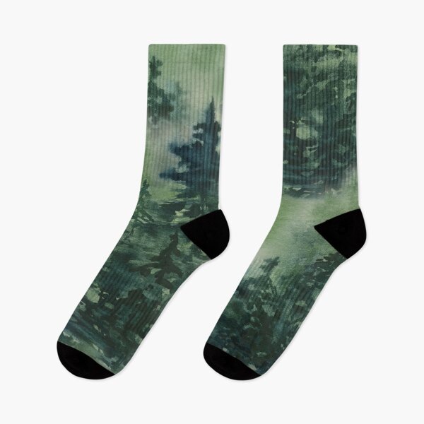 Item preview, Misty Evergreen Forest  designed and sold by Rachel-Lewis.