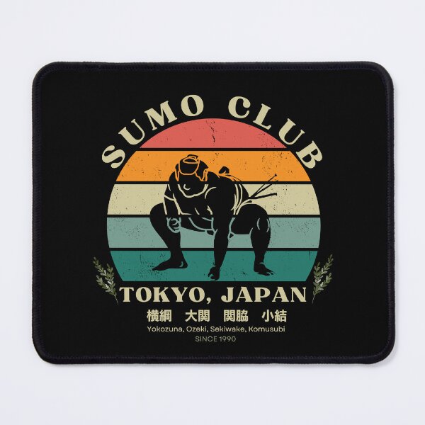 Item preview, Sumo Club in Japan with Japanese Kanji design designed and sold by Mika2525-smile.