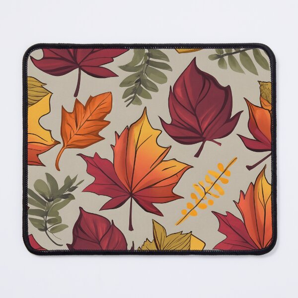 Item preview, seamless pattern autumn leaves designed and sold by deviatepolo.