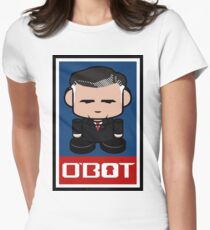 Romneybot Politico'bot Toy Robot 1.1 Women's Fitted T-Shirt