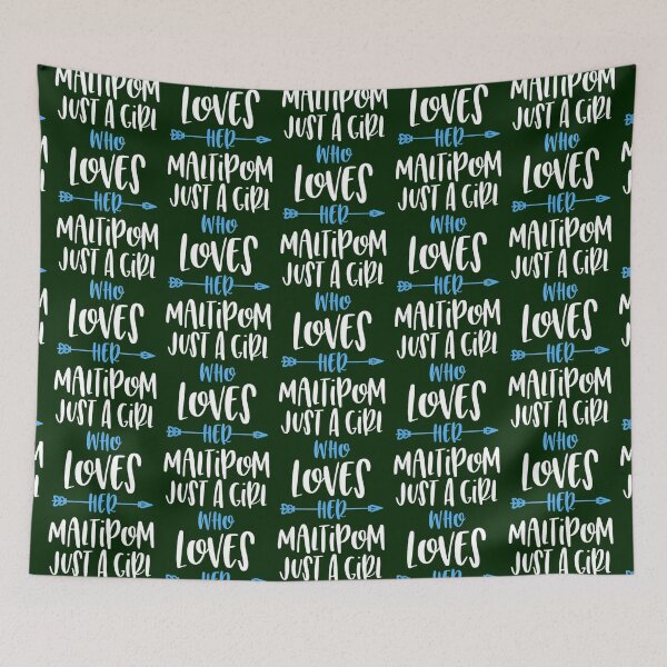 Item preview, Just a Girl Who Lovers Her Maltipom designed and sold by ayllahouston.