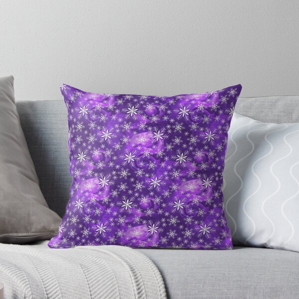 Item preview, Purple Swirl snow Pattern designed and sold by Artistestella.