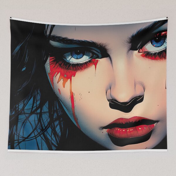 Item preview, Mystery Girl (Comic Book Style) designed and sold by CaseLargo.