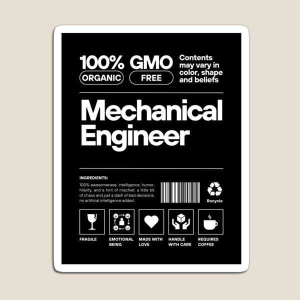 Item preview, Ingeniero Mecánico - Ser Humano designed and sold by Custom-Print.