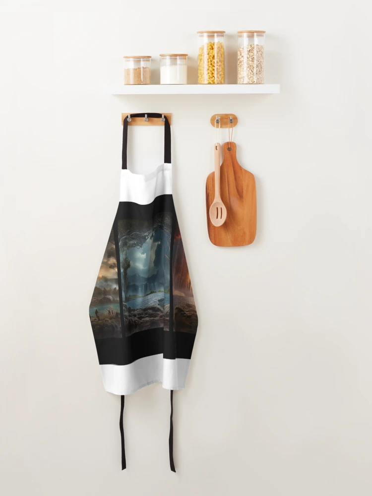 Thumbnail 4 of 6, Apron, Visuals designed and sold by RicoInStudios.