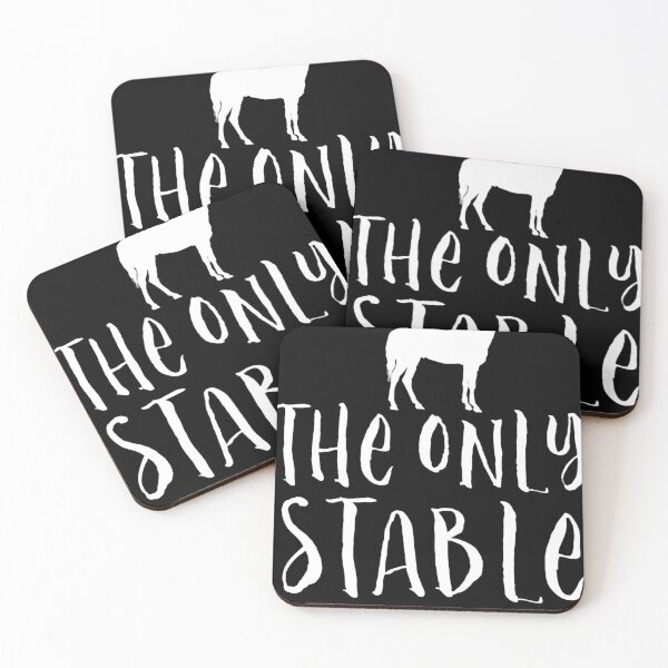 Item preview, The only stable relationship I need Horse or Pony (in white) designed and sold by blima-greele.