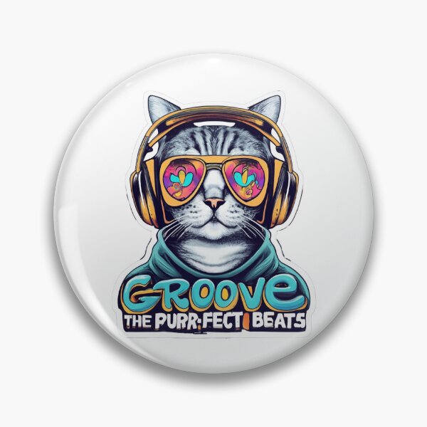 Item preview, Paws and Play: Groove with the Purr-fect Beats Tee! designed and sold by pavelrmata.
