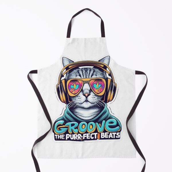 Item preview, Paws and Play: Groove with the Purr-fect Beats Tee! designed and sold by pavelrmata.