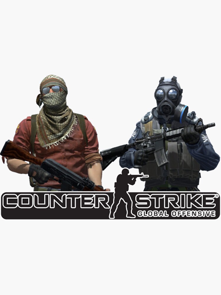 Counter Strike Global Offensive Logo Stickers for Sale