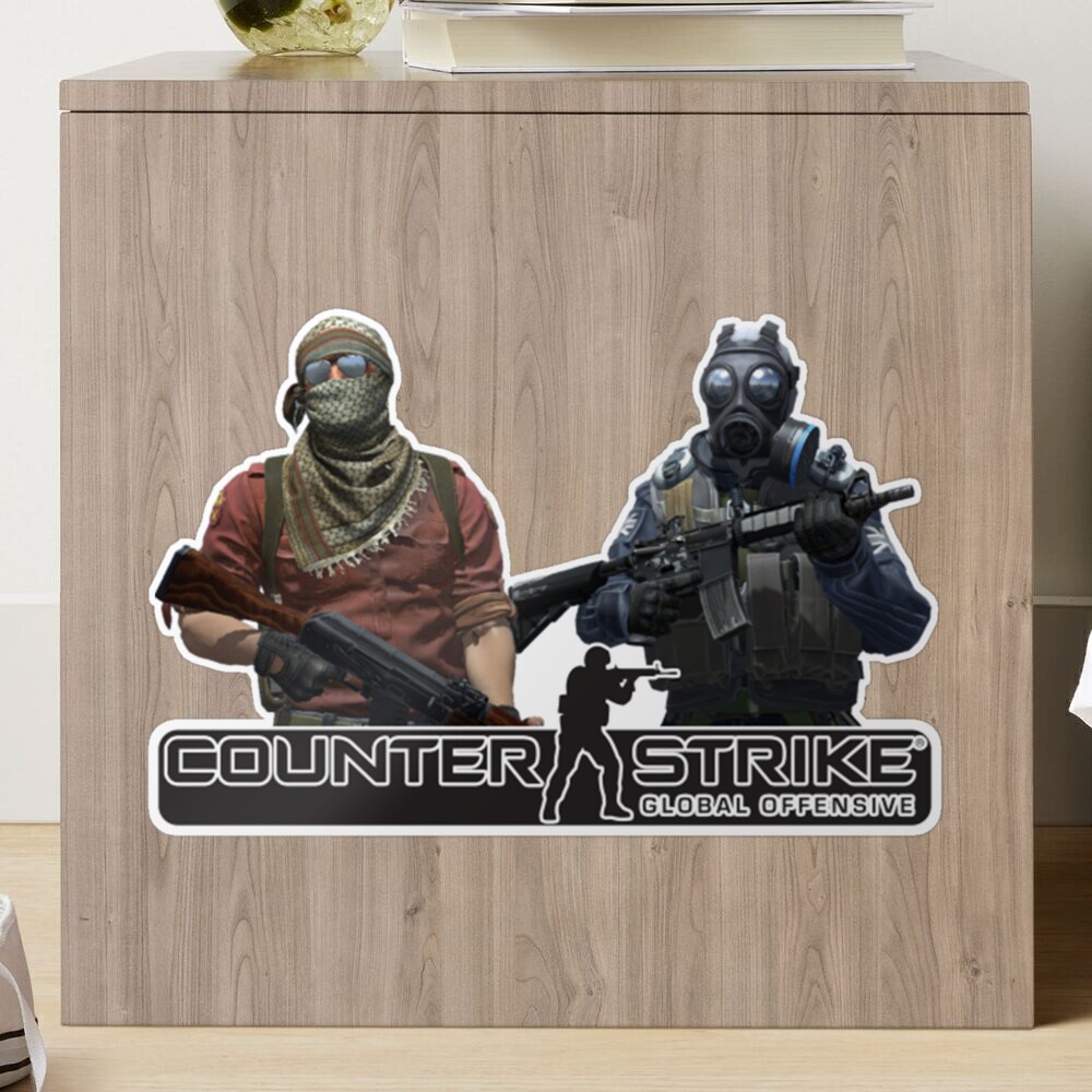 Counter Strike Global Offensive Logo Stickers for Sale