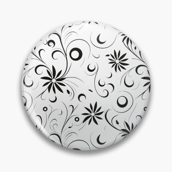 Item preview, Floral Filigree Swirling Pattern designed and sold by ArcaneInk Graphics.