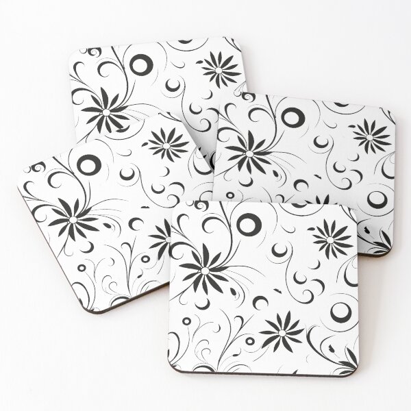 Item preview, Floral Filigree Swirling Pattern designed and sold by ArcaneInk Graphics.