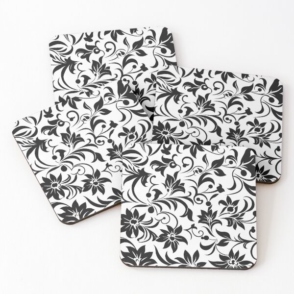 Item preview,  Floral Filigree Pattern designed and sold by ArcaneInk Graphics.