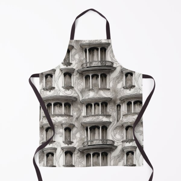 Item preview, Art Nouveau Architecture Pattern designed and sold by entwithanaxe.