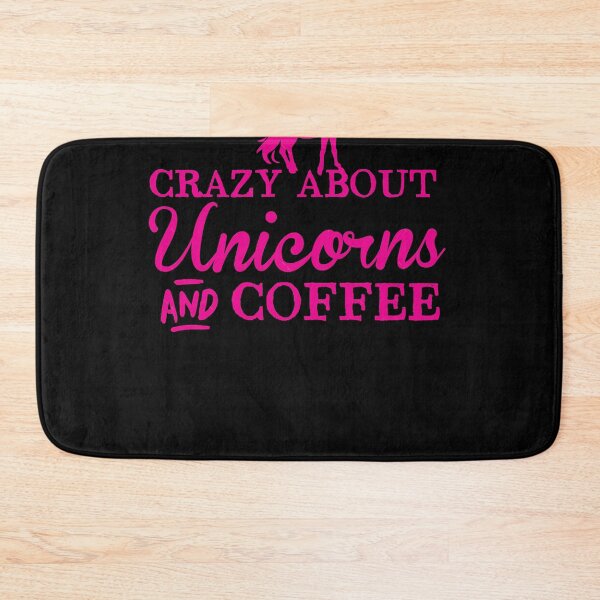 Item preview, Crazy about Unicorns and coffee designed and sold by blima-greele.