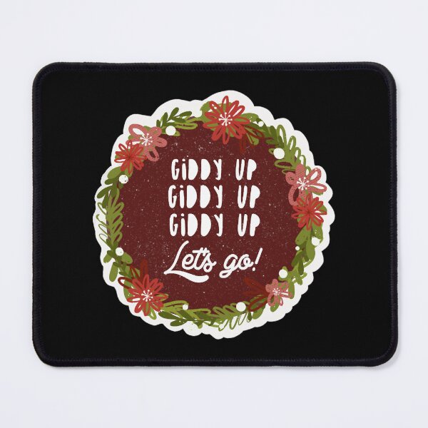 Item preview, Christmas Lyrics Sleigh Bells Giddy Up designed and sold by blima-greele.