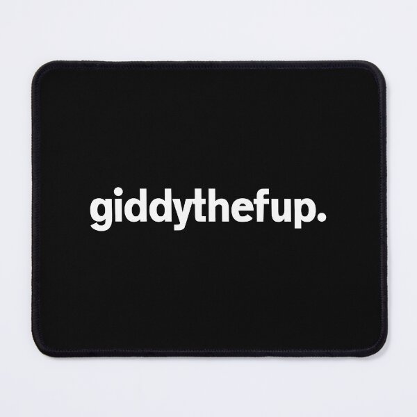 Item preview, Giddy The F Up Funny Horse Racing Gift designed and sold by blima-greele.