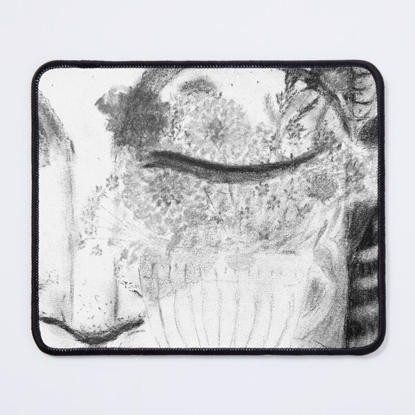 Item preview, Flowers for Buddha b/w designed and sold by Kiruthikaarts.