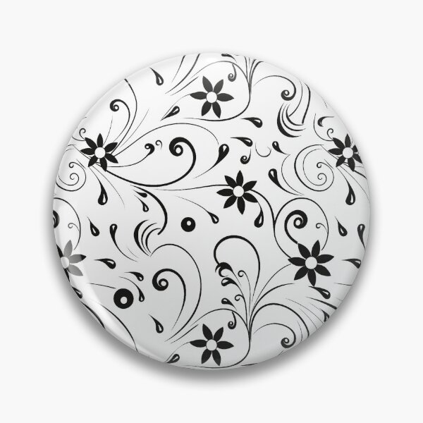Item preview, Floral Filigree Swirling Pattern designed and sold by ArcaneInk Graphics.