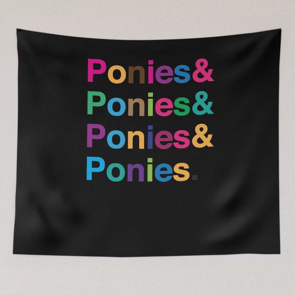 Item preview, Ponies _amp_ Ponies _amp_ Ponies _amp_ Ponies. designed and sold by blima-greele.