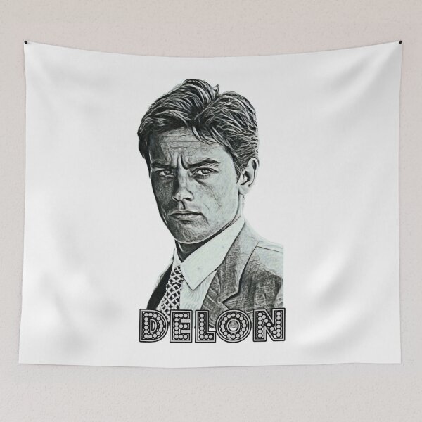 Item preview, Alain Delon Portrait designed and sold by DonteCurtisS.