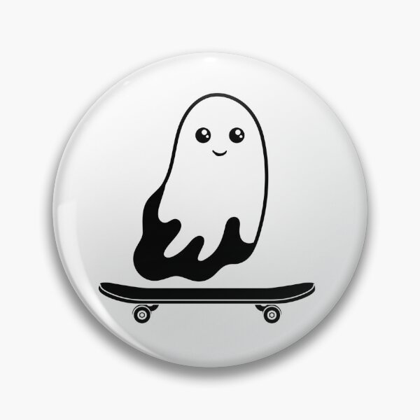 Artikelvorschau, Ghost Skateboard Emo Halloween Costume Skateboarding Gear entworfen und verkauft von DynamicDesign.