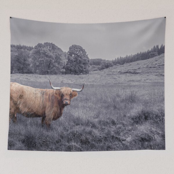 Item preview, Majestic Highland Cow designed and sold by assaf.