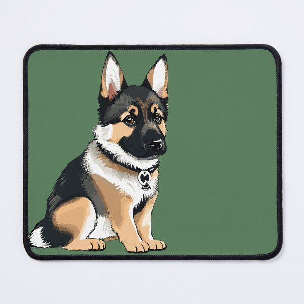 Item preview, Adorable baby German Shepherd designed and sold by purrfect pattern.
