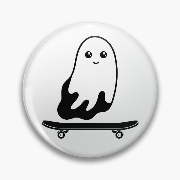 Artikelvorschau, Ghost Skateboard Emo Halloween Costume Skateboarding Gear entworfen und verkauft von DynamicDesign.