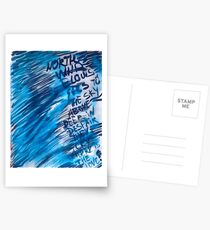 Watercolor with words Postcards