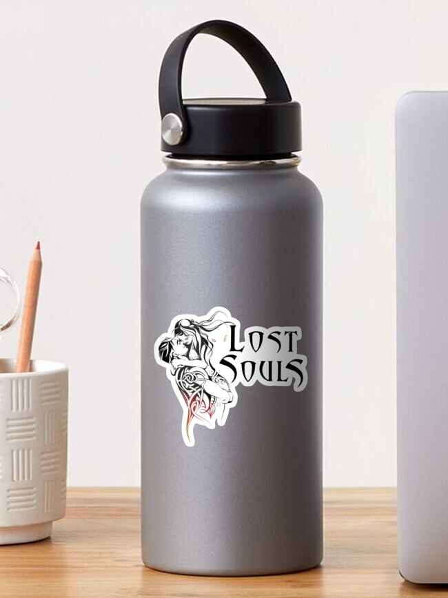 Thumbnail 1 of 3, Sticker, Lost Souls (duo) designed and sold by DarkRosePress.