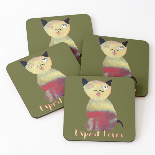 Item preview, Expert Lover Cat designed and sold by Glamalt.