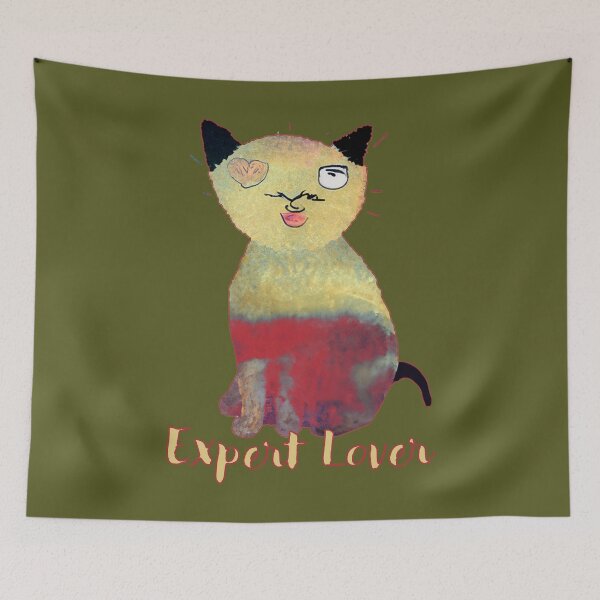 Item preview, Expert Lover Cat designed and sold by Glamalt.