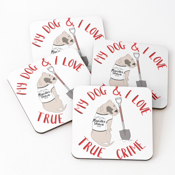 Item preview, My Dog and I Love True Crime designed and sold by RNHArtwork.