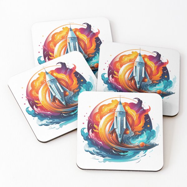 Item preview, A full-color spaceship designed and sold by erencnplt.