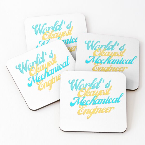 Item preview, World's Okayest Mechanical Engineer designed and sold by Custom-Print.
