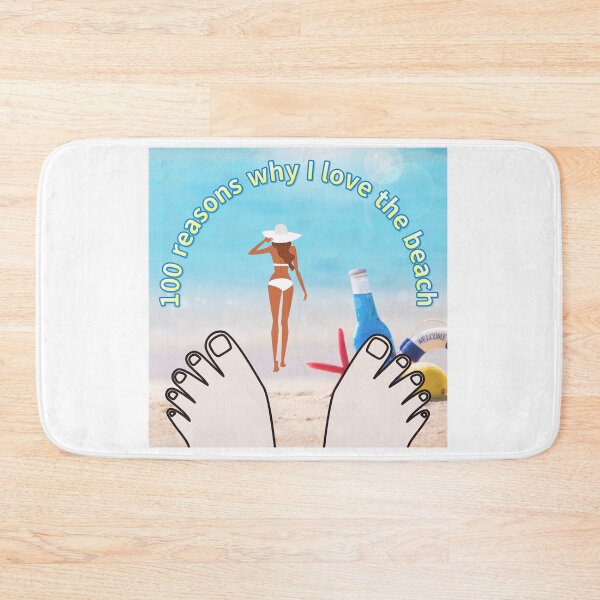 Item preview, 100 reasons  why I love the beach designed and sold by zzzozzo.