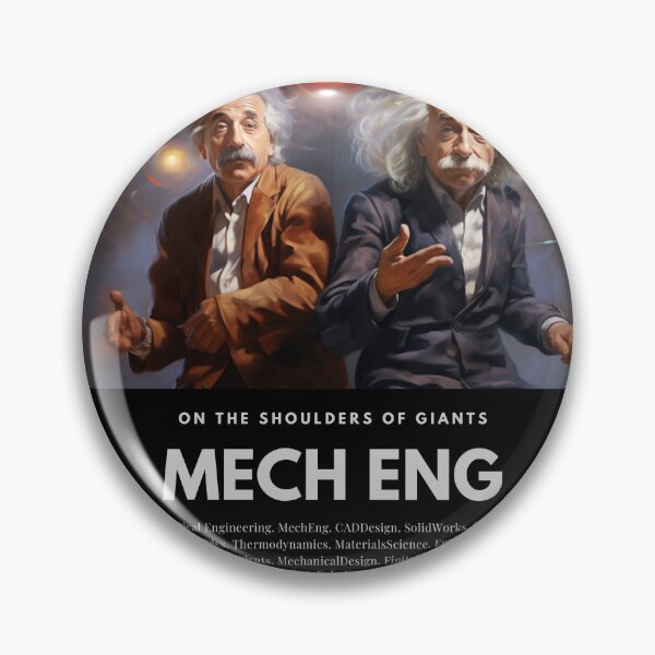 Item preview, Mech Eng - On the shoulders of giants designed and sold by Custom-Print.