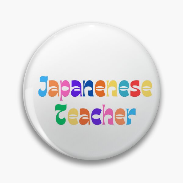 Item preview, Colorful and fun Japanese teacher design designed and sold by language-des.