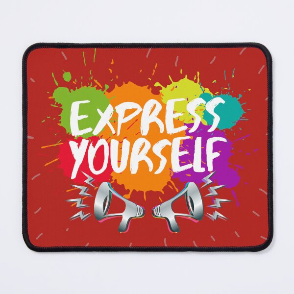 Item preview, Express yourself bravely -red version designed and sold by LiberaCaballo.