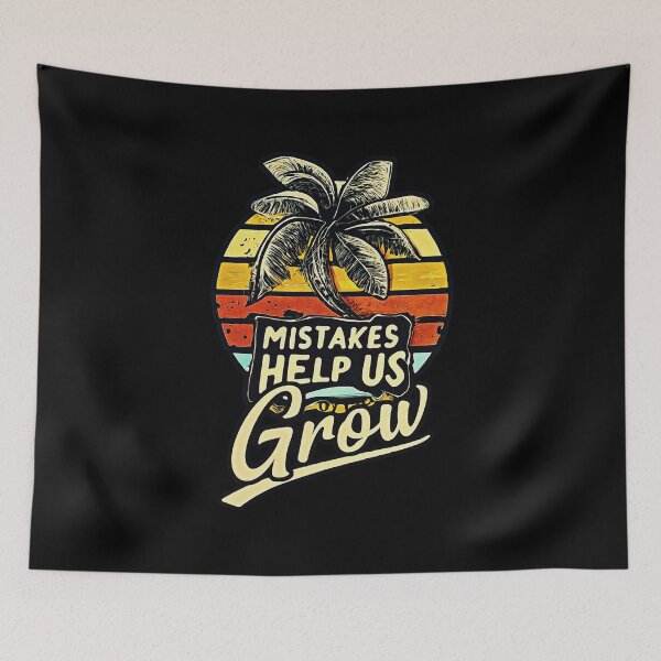 Item preview, Mistakes Help Us Grow designed and sold by csoDesign.