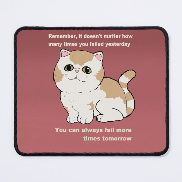Item preview, Wise Cat: You can always fail tomorrow designed and sold by OliverIlustra.