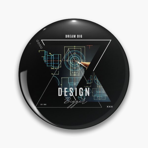 Item preview, Dream Big Design Bigger designed and sold by Custom-Print.