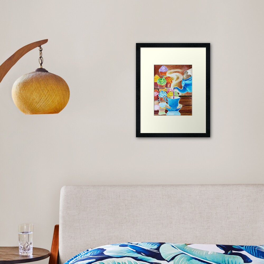 Item preview, Framed Art Print designed and sold by GraphicTempt.