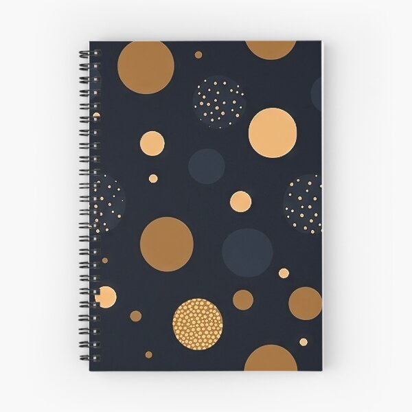 Item preview, Random Dots on Black Background designed and sold by artify-visions.