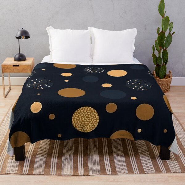 Item preview, Random Dots on Black Background designed and sold by artify-visions.